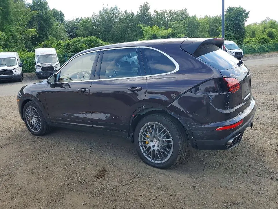 PORSCHE CAYENNE 2016 VIN WP1AC2A20GLA88160