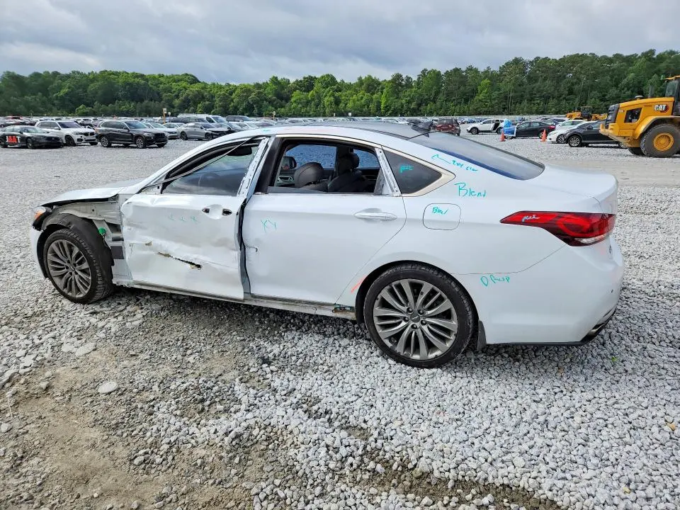 GENESIS G80 2017 VIN KMHGN4JF5HU173393