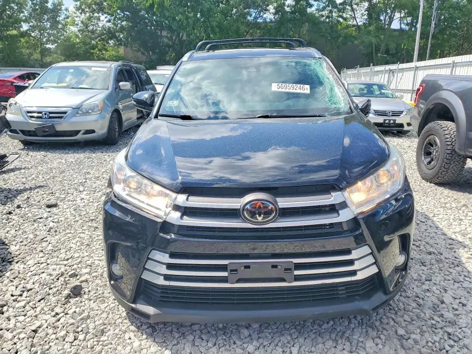 TOYOTA HIGHLANDER 2018 VIN 5TDJZRFH6JS548501