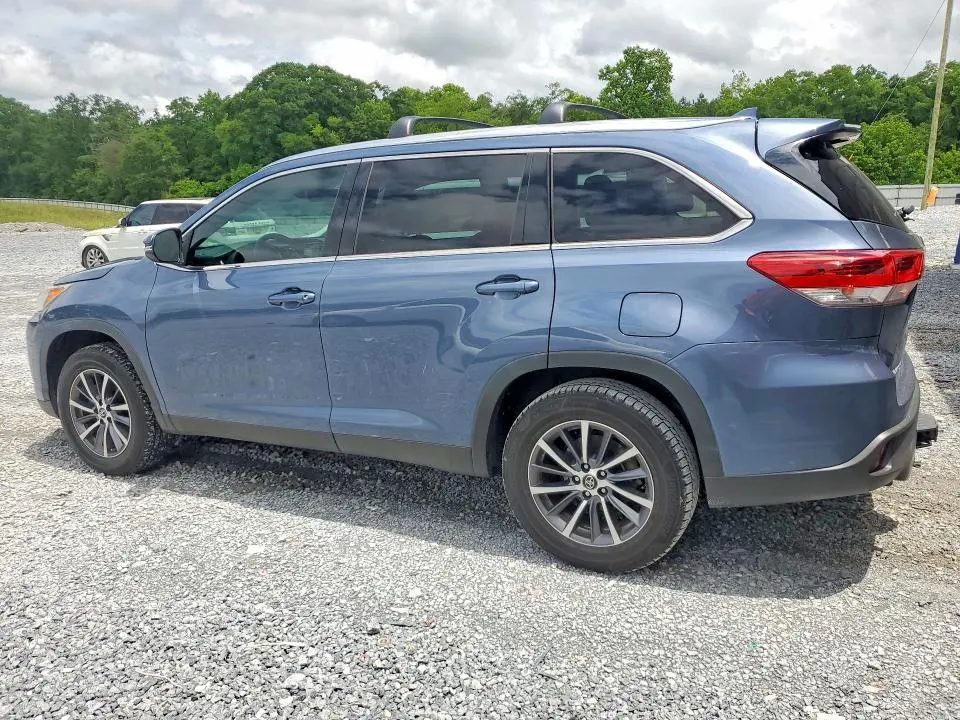 TOYOTA HIGHLANDER 2019 VIN 5TDKZRFH9KS326864