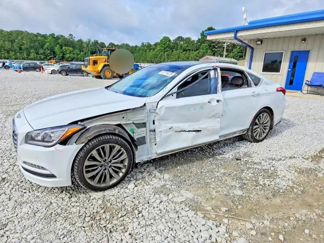 GENESIS G80 2017 VIN KMHGN4JF5HU173393