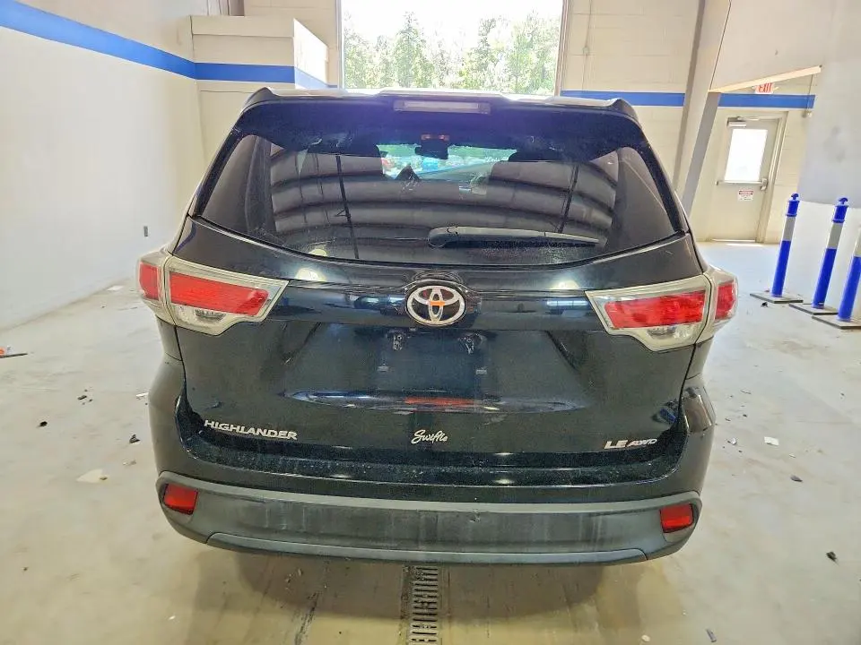TOYOTA HIGHLANDER 2015 VIN 5TDBKRFH5FS214735