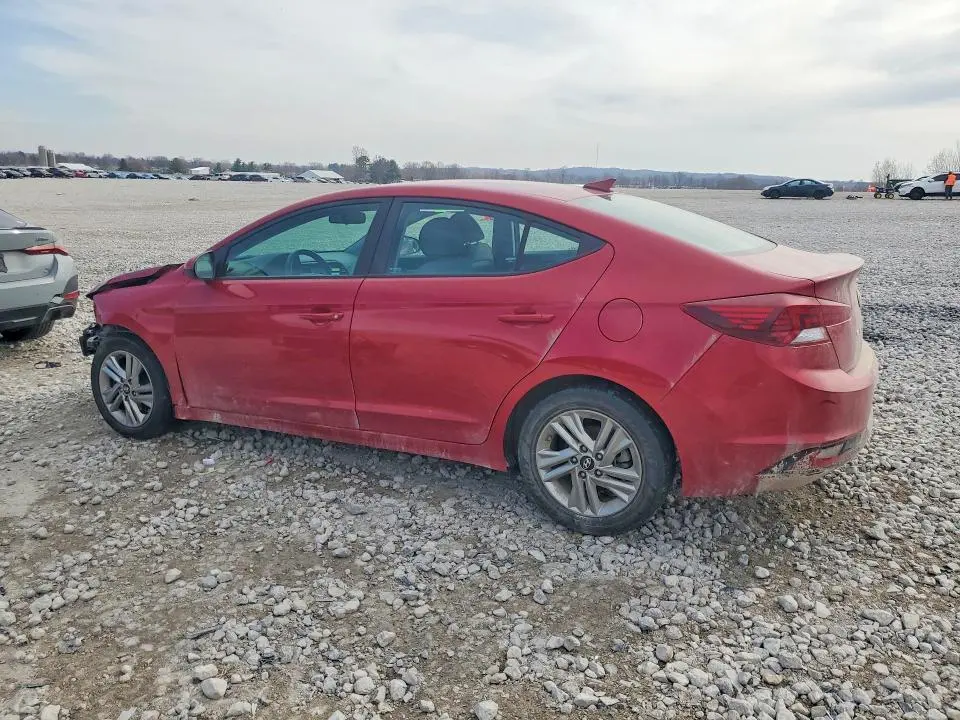 HYUNDAI ELANTRA 2019 VIN KMHD84LF4KU770503