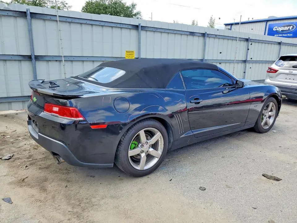 CHEVROLET CAMARO 2015 VIN 2G1FD3D34F9210838