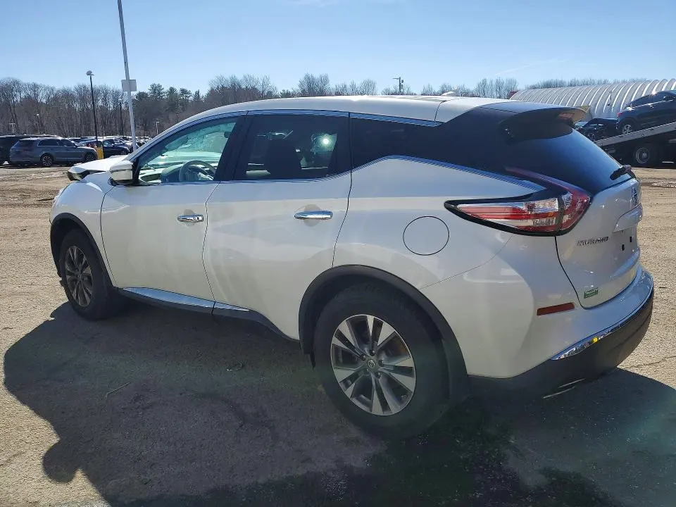 NISSAN MURANO 2015 VIN 5N1AZ2MH8FN284166