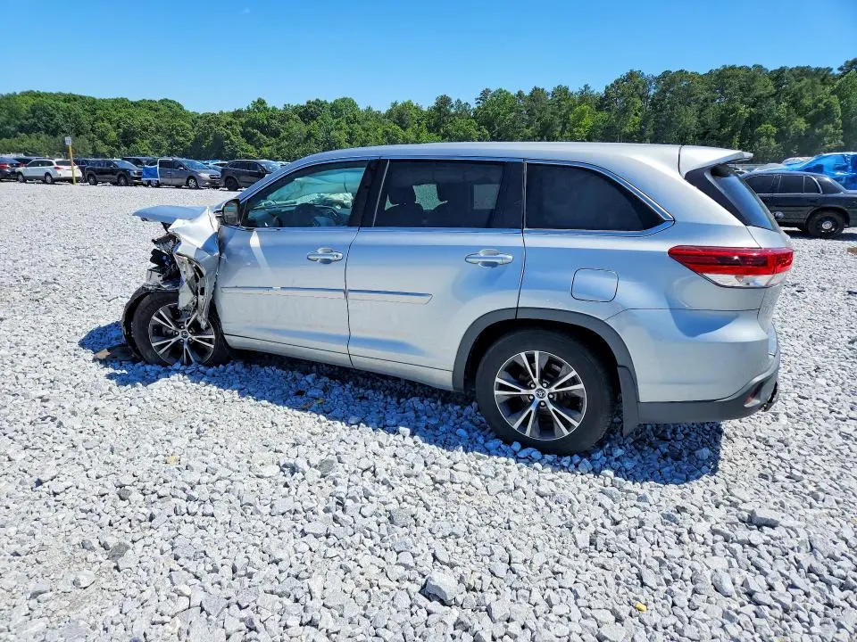 TOYOTA HIGHLANDER 2017 VIN 5TDBZRFH8HS431016