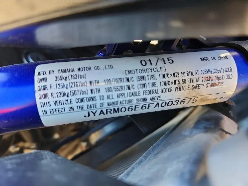 YAMAHA FZ-07/09 2015