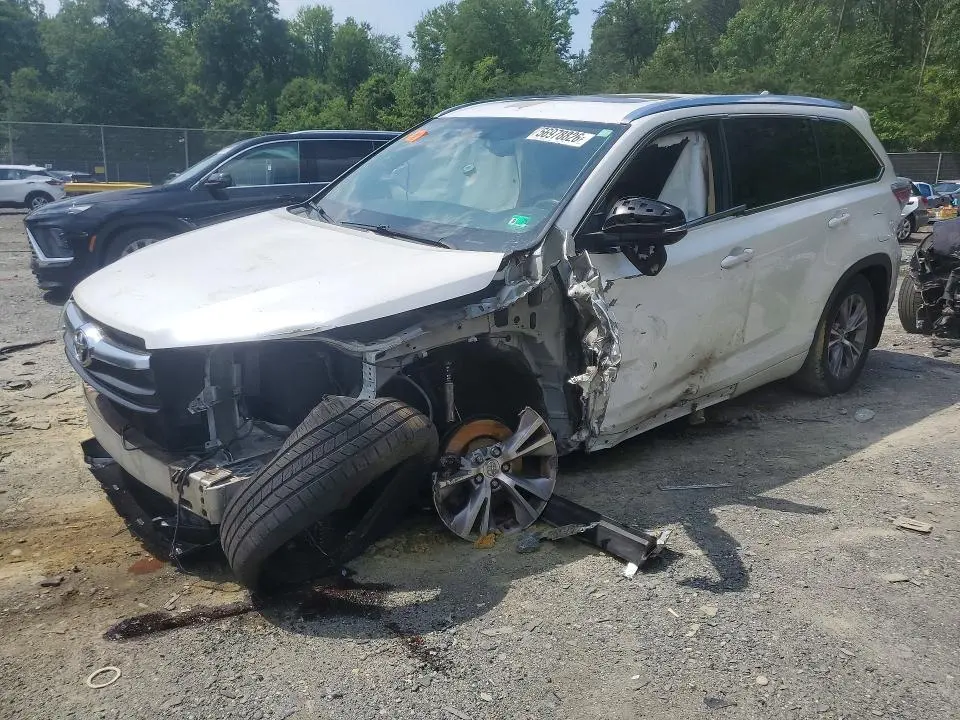 TOYOTA HIGHLANDER 2015 VIN 5TDJKRFH9FS161873