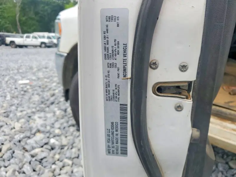 RAM 3500 2022 VIN 3C7WRTCL4NG103046