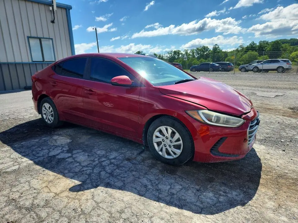 HYUNDAI ELANTRA 2017 VIN KMHD74LFXHU088883