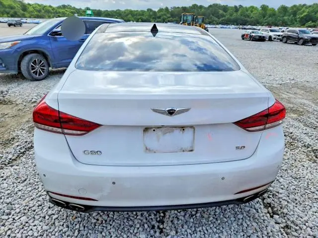 GENESIS G80 2017 VIN KMHGN4JF5HU173393