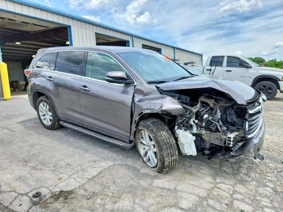 TOYOTA HIGHLANDER 2016 VIN 5TDZARFHXGS023007