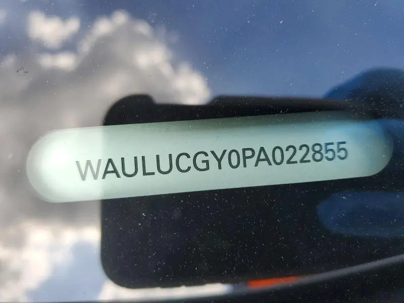 AUDI A3 2023 VIN WAULUCGY0PA022855