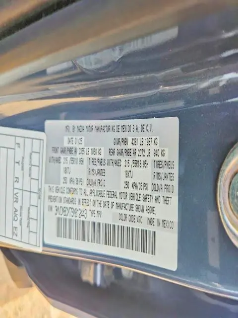 MAZDA CX30 2025 VIN 3MVDMBCM7SM812443