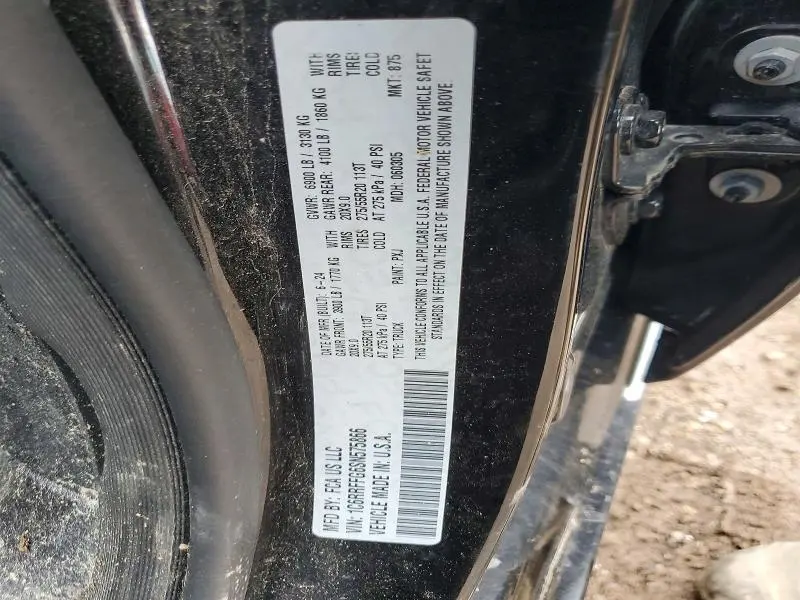 RAM 1500 2025 VIN 1C6RRFFG6SN575866