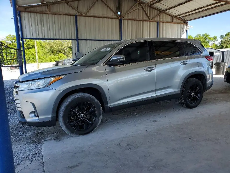 TOYOTA HIGHLANDER 2019 VIN 5TDZZRFH1KS347643