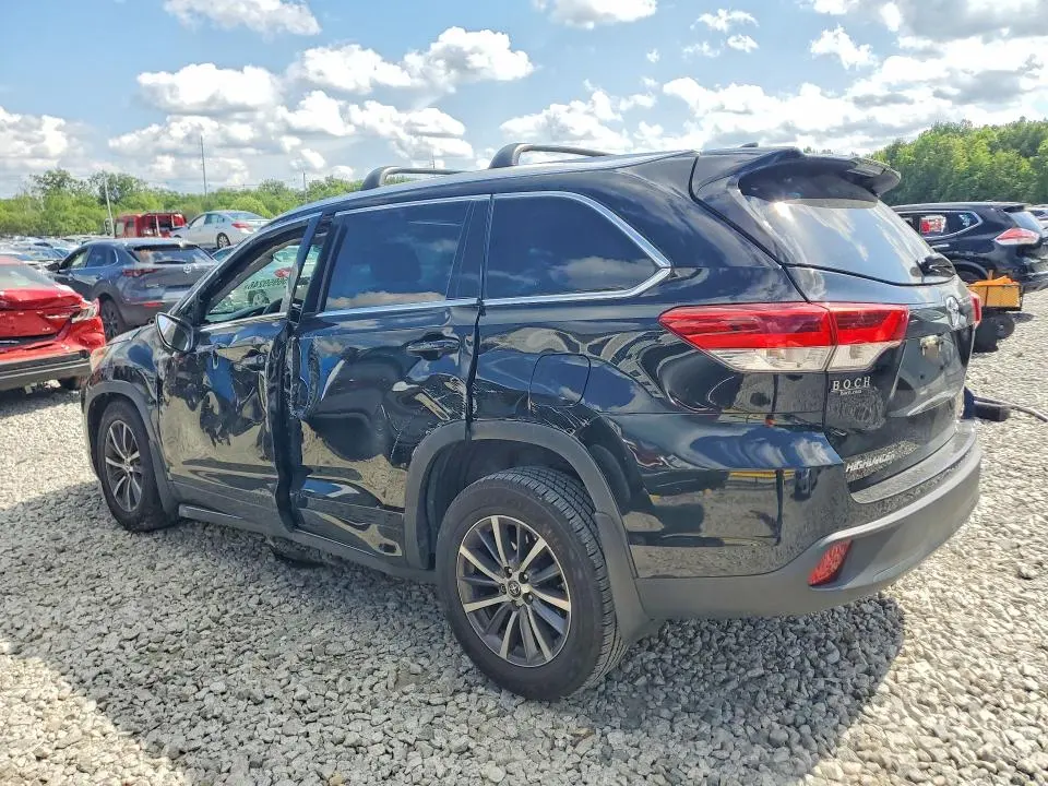TOYOTA HIGHLANDER 2018 VIN 5TDJZRFH6JS548501