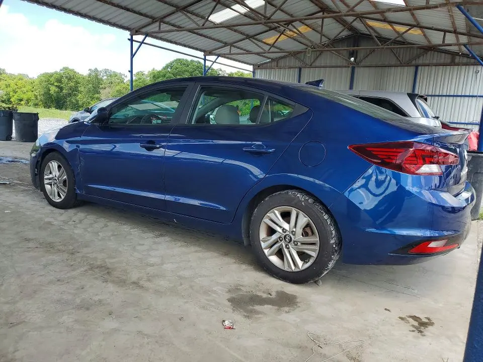 HYUNDAI ELANTRA 2019 VIN 5NPD84LF0KH455602
